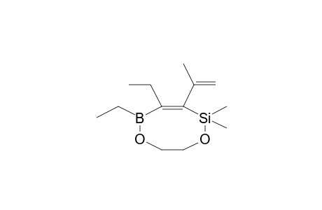 4,5-DIETHYL-3-ISOPROPENYL-2,2-DIMETHYL-1,6-DIOXA-2-SILA-5-BORA-3-CYCLOOCTENE