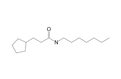 Propanamide, 3-cyclopentyl-N-heptyl-