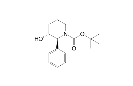 (+/-)-TERT.-BUTYL-3-HYDROXY-2-PHENYL-PIPERIDINE-1-CARBOXYLATE