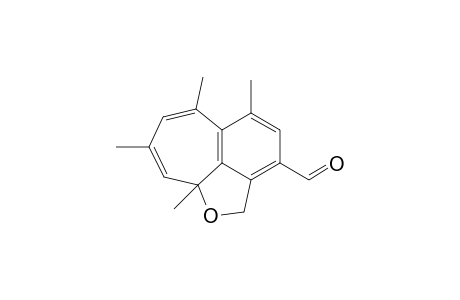 1,2a-Dihydro-2a,4,6,7-tetramethylcyclohepta[bc]-[2]benzofuran-9-carbaldehyde