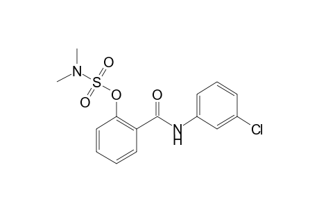 3'-CHLOROSALICYLANILIDE, DIMETHYLSULFAMATE (ESTER)