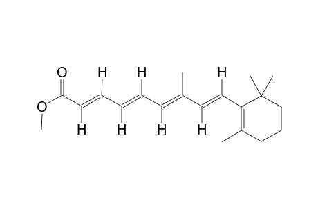 methyl (2E,4E,6E,8E)-7-methyl-9-(2,6,6-trimethyl-1-cyclohexenyl)nona-2,4,6,8-tetraenoate