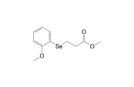 Methyl 3-(2-methoxyphenylselanyl)propanoate