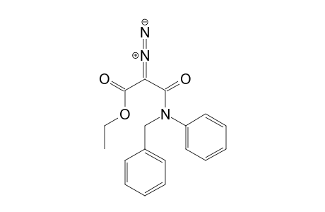 (Z)-2-diazonio-1-ethoxy-3-oxidanylidene-3-[phenyl-(phenylmethyl)amino]prop-1-en-1-olate