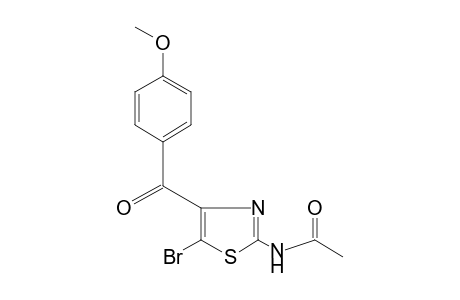 N-[4-(p-anisoyl)-5-bromo-2-thiazolyl]acetamide