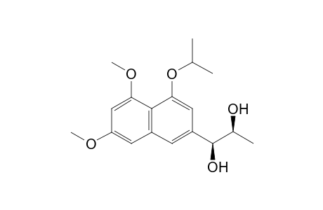 (1S,2S)-1-(4-isopropoxy-5,7-dimethoxy-2-naphthyl)propane-1,2-diol