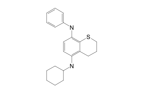 N-(5)-CYCLOHEXYL-N-(8)-PHENYL-5,8-THIOCHROMANE-DIAMINE