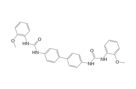 urea, N-(2-methoxyphenyl)-N'-[4'-[[[(2-methoxyphenyl)amino]carbonyl]amino][1,1'-biphenyl]-4-yl]-