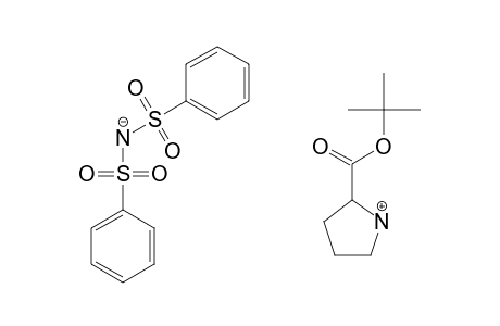 L-PROLINE, tert-BUTYL ESTER, COMPOUND WITH DIBENZENESULFONAMIDE(1:1)