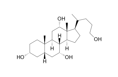3α, 7α,12α,24-cholanetetrol