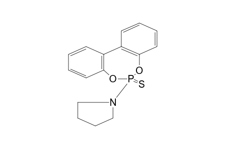 6-(1-Pyrrolidinyl)-dibenzo(D,F)(1,3,2)dioxaphosphepin 6-sulfide