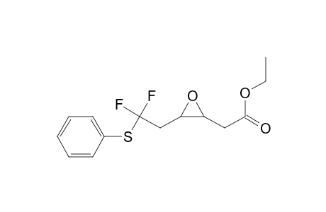 Ethyl 2-[3-(2,2-difluoro-2-(phenylthio)ethyl)oxiran-2-yl]acetate