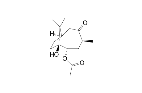 (1S,2R,4S,7R)-2-Acetoxy-1-hydroxy-5-oxo-4,10,10-trimethylbicyclo[5.2.1]decane