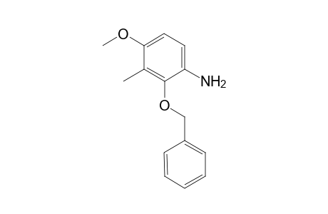 2-benzyloxy-4-methoxy-3-methyl-aniline