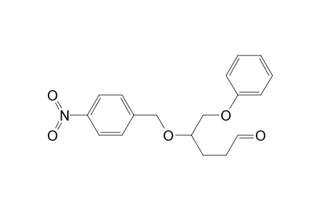 4-((4-Nitrophenyl)methoxy)-5-phenoxy-1-pentanal