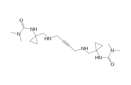 1,4-Bis[N-[[(dimethylamido)amino]cyclopropyl]methylamino]-2-butyne