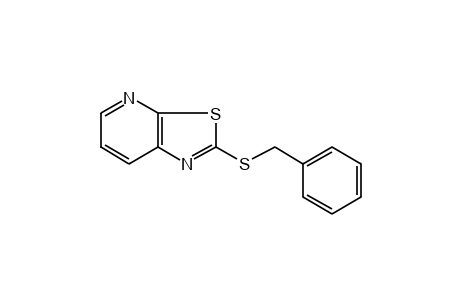 2-(benzylthio)thiazolo[5,4-b]pyridine