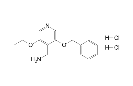 3-Ethoxy-5-phenylmethoxy-4-aminomethylpyridine dihydrochloride