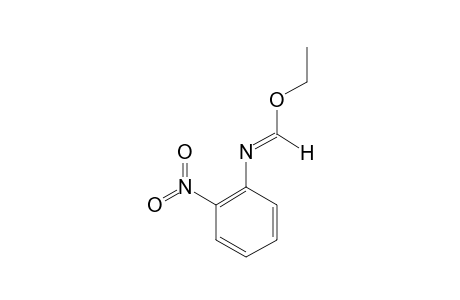 N-(o-NITROPHENYL)FORMIMIDIC ACID, ETHYL ESTER