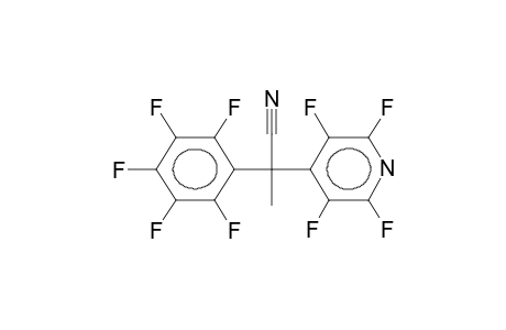 ALPHA-PENTAFLUOROPHENYL-ALPHA-(2,3,5,6-TETRAFLUOROPYRIDYL)PROPIONITRILE