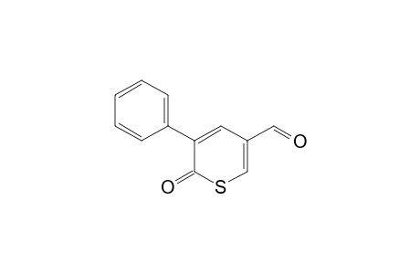 2H-Thiopyran-5-carboxaldehyde, 2-oxo-3-phenyl-