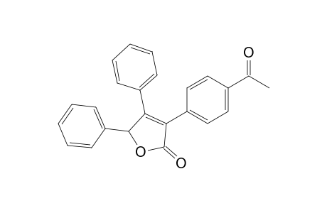 3-(4-Acetylphenyl)-4,5-diphenylfuran-2(5H)-one