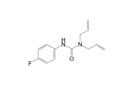 1,1-diallyl-3-(p-fluorophenyl)urea