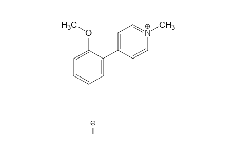4-(o-methoxyphenyl)-1-methylpyridinium iodide