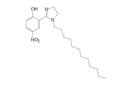 2-(1-dodecyl-2-imidazolin-2-yl)-4-nitrophenol