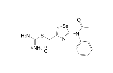 S-[2-(N-Acetylanilino)-1,3-selenazol-4-ylmethyl]-isothiuronium chloride