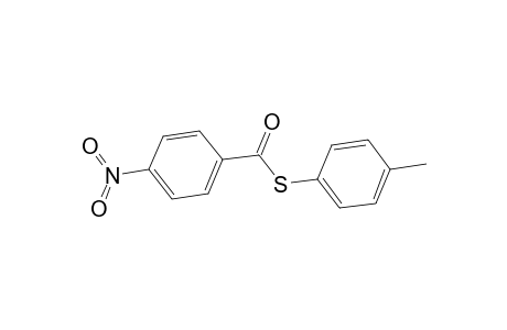 p-nitrothiobenzoic acid, S-p-tolyl ester
