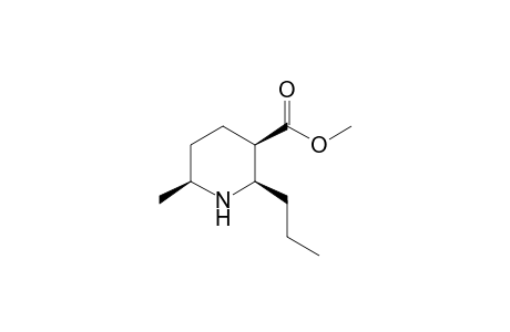 Methyl (2R,3R,6S)-6-methyl-2-propylpiperidine-3-carboxylate