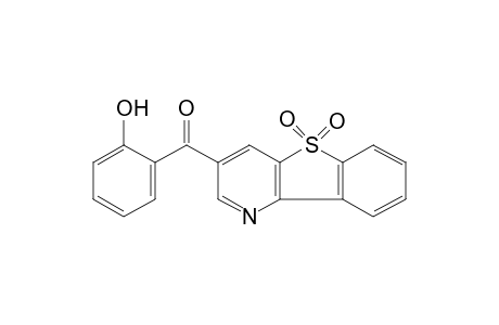 [1]benzothieno[3,2-b]pyridin-3-yl o-hydroxyphenyl ketone, S,S-dioxide