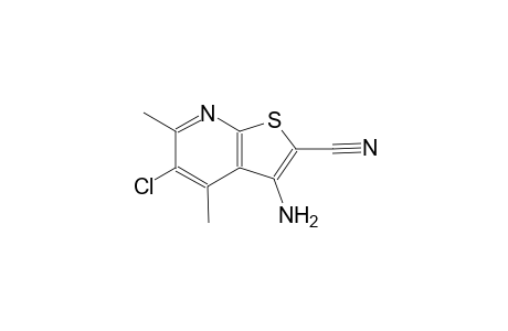 thieno[2,3-b]pyridine-2-carbonitrile, 3-amino-5-chloro-4,6-dimethyl-