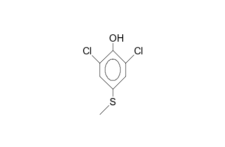 2,6-Dichloro-4-methylthio-phenol