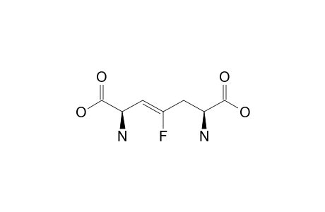 (2R,6S)-2,6-DIAMINO-4-FLUOROHEPT-3-ENDIOIC-ACID