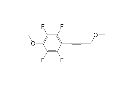 1-(4-METHOXY-2,3,5,6-TETRAFLUOROPHENYL)-3-METHOXY-1-PROPYNE