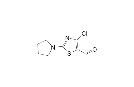 4-CHLORO-2-PYRROLIDINO-THIAZOLE-5-CARBALDEHYDE