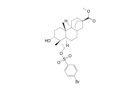 17-Norkaurane-13-carboxylic acid, 18-[[(4-bromophenyl)sulfonyl]oxy]-3-hydroxy-, methyl ester, (3.alpha.,4.alpha.,8.beta.,13.beta.)-