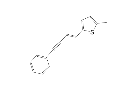 (E)-1-(5-METHYL-2-THIENYL)-4-PHENYLBUT-1-EN-3-YNE