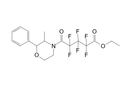 Phenmetrazine, N-(carbethoxyhexafluorobutyryl)-