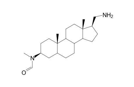 Androstane, formamide deriv.