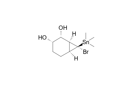7-BrOMO-7-TRIMETHYLSTANNYLBICYClO-[4.1.0]-HEPTANE-2,3-DIOL