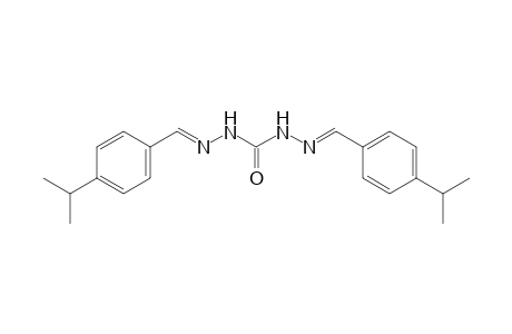 p-isopropylbenzaldehyde, carbohydrazone