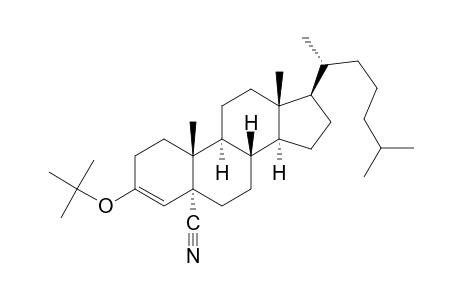 3-Tert-butoxy-5α-cholest-3-ene-5-carbonitrile