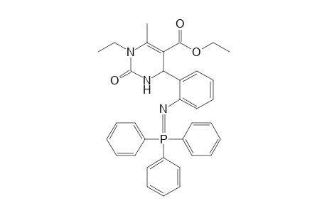 5-Ethoxycarbonyl-1-ethyl-6-methyl-4-(2-(triphenylphosphoranylideneamino)phenyl)-3,4-dihydropyrimidin-2(1H)-one