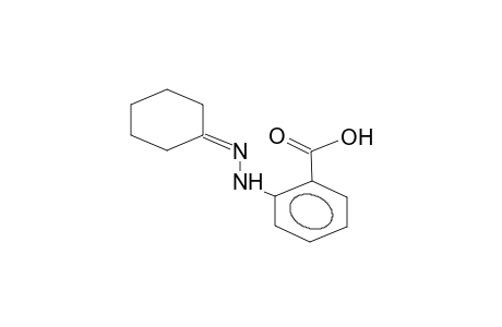 2-(2-Cyclohexylidenehydrazino)benzoic acid