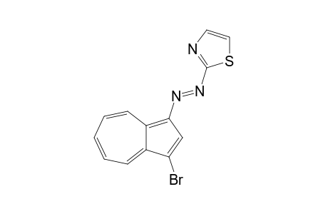 2-[(3-BROMOAZULEN-1-YL)-DIAZENYL]-1,3-THIAZOLE