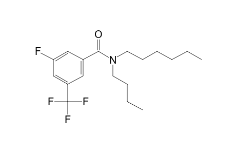 Benzamide, 3-fluoro-5-trifluoromethyl-N-butyl-N-hexyl-