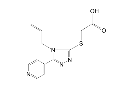 {[4-ALLYL-5-(4-PYRIDYL)-4H-1,2,4-TRIAZOL-3-YL]THIO}ACETIC ACID